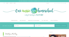 Desktop Screenshot of ouraussiehomeschool.com
